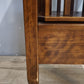 91705 Mobiletto porta vinili in legno con due piccoli cassetti