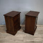91702 Coppia di comodini in legno con tre cassetti