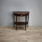 91790 Piccola console in legno con cassetto frontale e ripiano