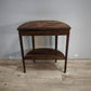 91790 Piccola console in legno con cassetto frontale e ripiano