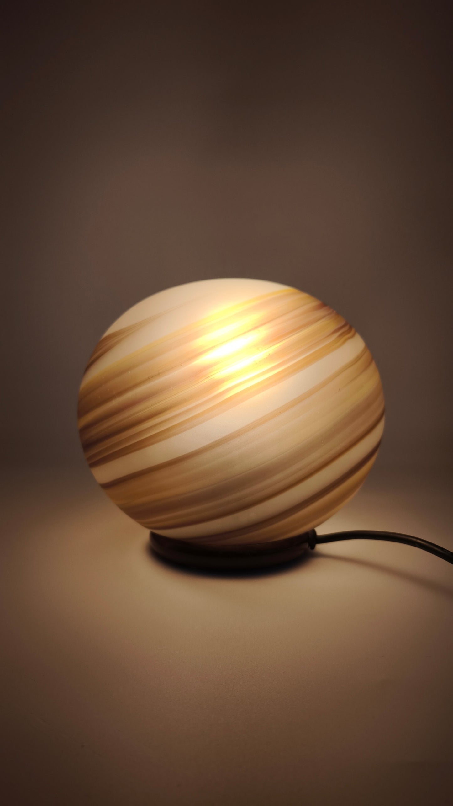 91750 Lampada Giove di VeArt in vetro soffiato di Murano, anni '70
