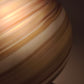 91750 Lampada Giove di VeArt in vetro soffiato di Murano, anni '70