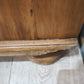 199 Vetrina due ante in legno con sportelli scorrevoli