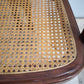 91802 Poltroncina in legno con seduta in paglia di Vienna