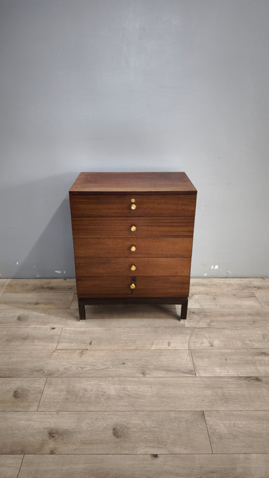 211 Cassettiera MIM in legno di palissandro
