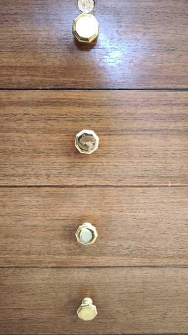 211 Cassettiera MIM in legno di palissandro