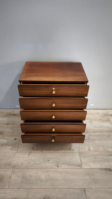211 Cassettiera MIM in legno di palissandro