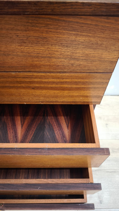 211 Cassettiera MIM in legno di palissandro