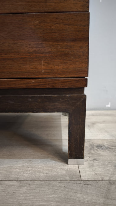 211 Cassettiera MIM in legno di palissandro