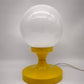 203 Lampada da tavolo Space Age con base gialla