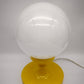 203 Lampada da tavolo Space Age con base gialla