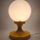 203 Lampada da tavolo Space Age con base gialla