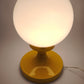 203 Lampada da tavolo Space Age con base gialla