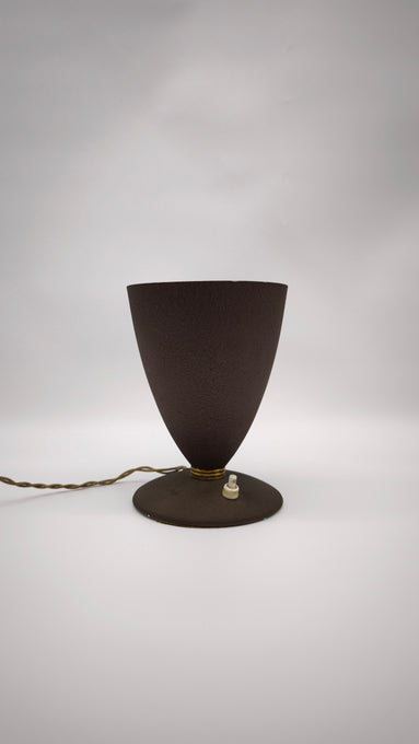202 Lampada vintage a cono Lario Lux