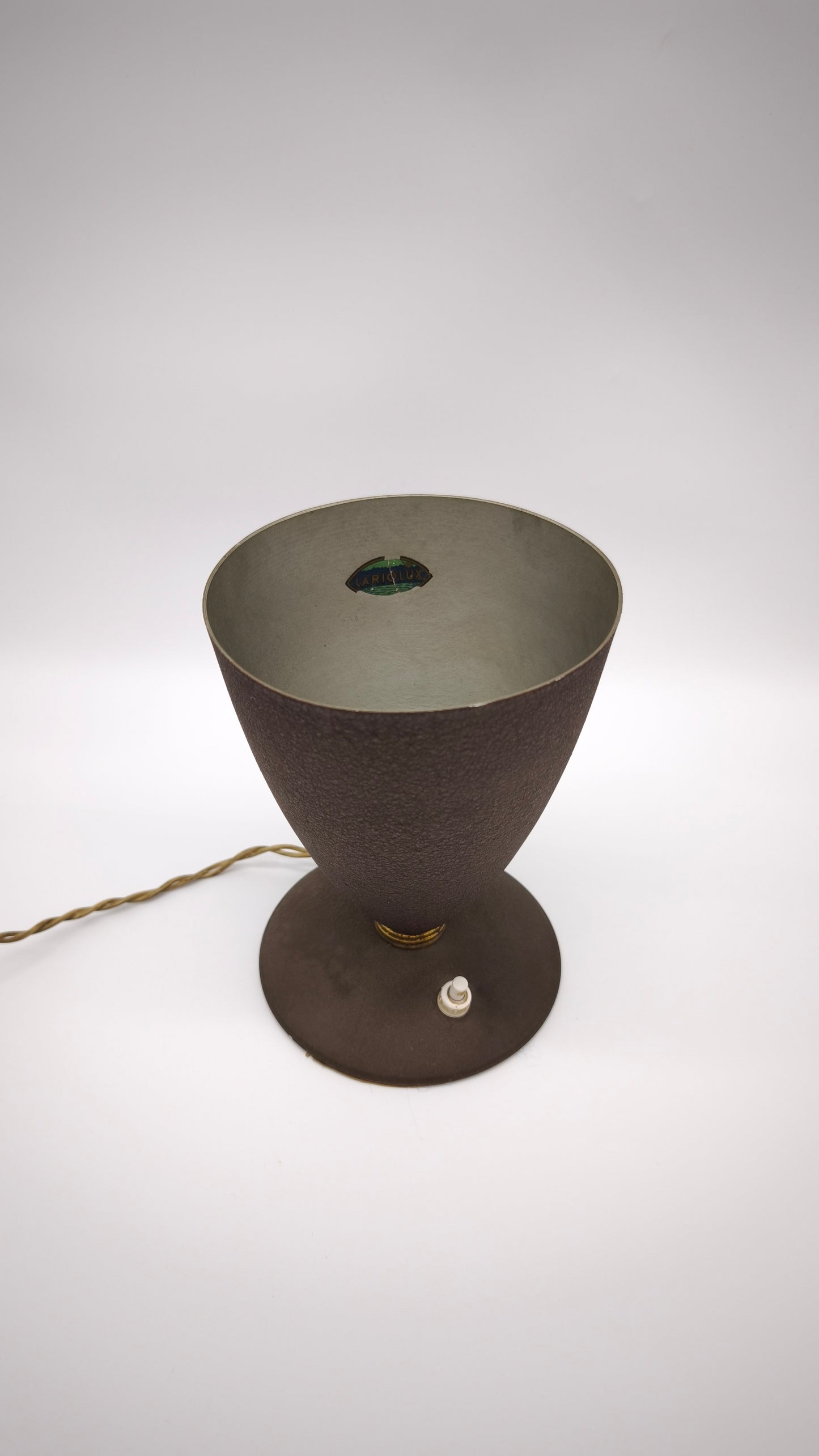 202 Lampada vintage a cono Lario Lux