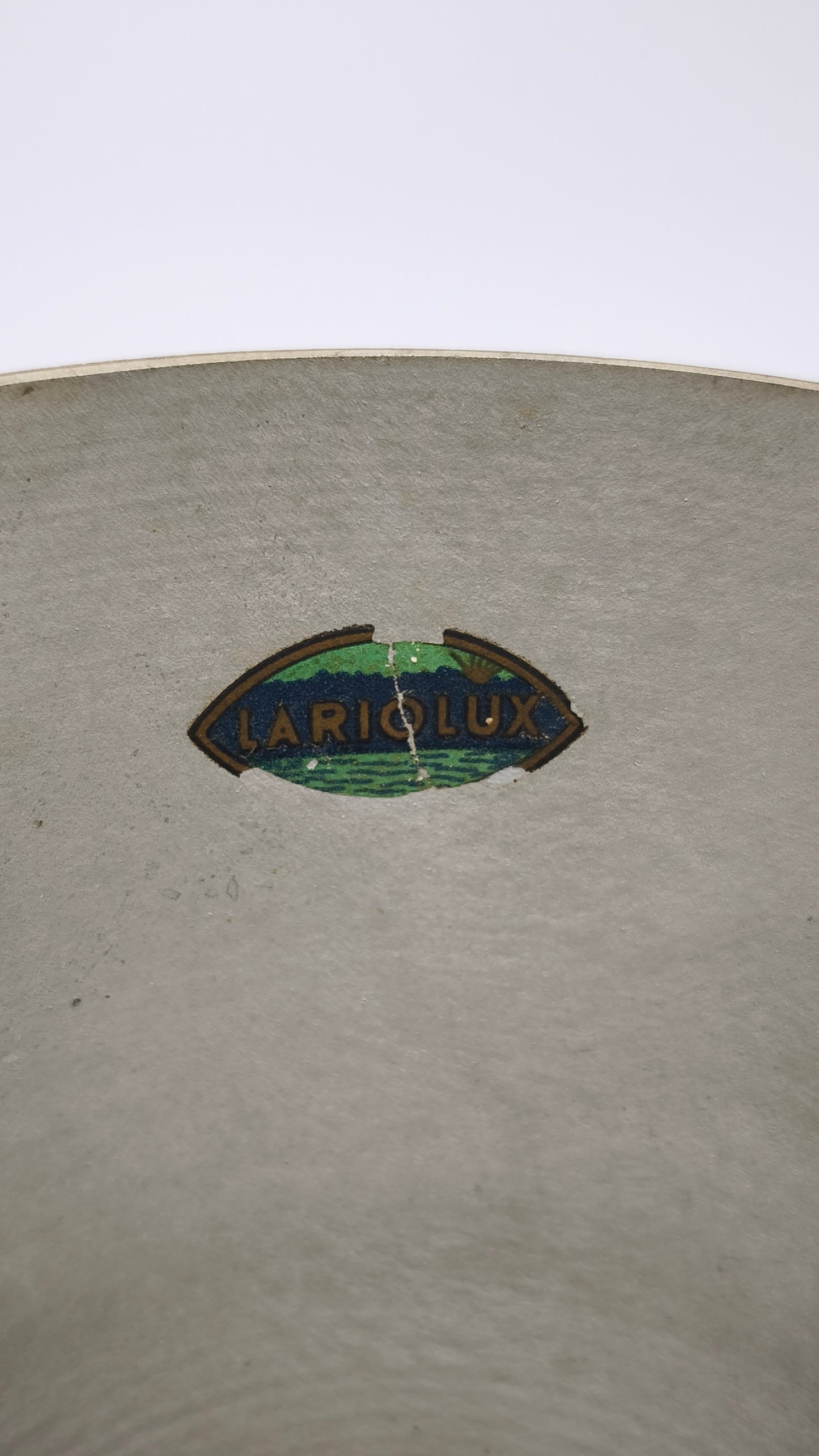 202 Lampada vintage a cono Lario Lux