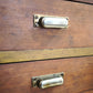 91853 Mobile archivio vintage in legno con 22 cassetti e uno sportello