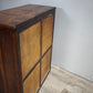 91854 Mobile archivio vintage in legno con 16 cassetti