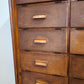 91855 Mobile archivio vintage in legno con 20 cassetti Anonima Castelli