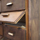 91855 Mobile archivio vintage in legno con 20 cassetti Anonima Castelli