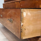 91876 Armadio due ante in legno con cassetto inferiore