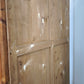 91876 Armadio due ante in legno con cassetto inferiore