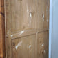 91876 Armadio due ante in legno con cassetto inferiore