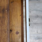 91943 Tavolo con base bianca e piano color legno