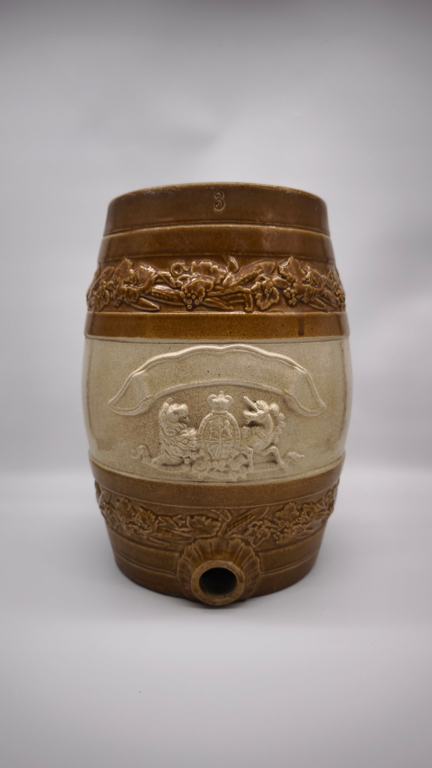 222 Fiasco in terracotta Port Dundas Glasgow Pottery