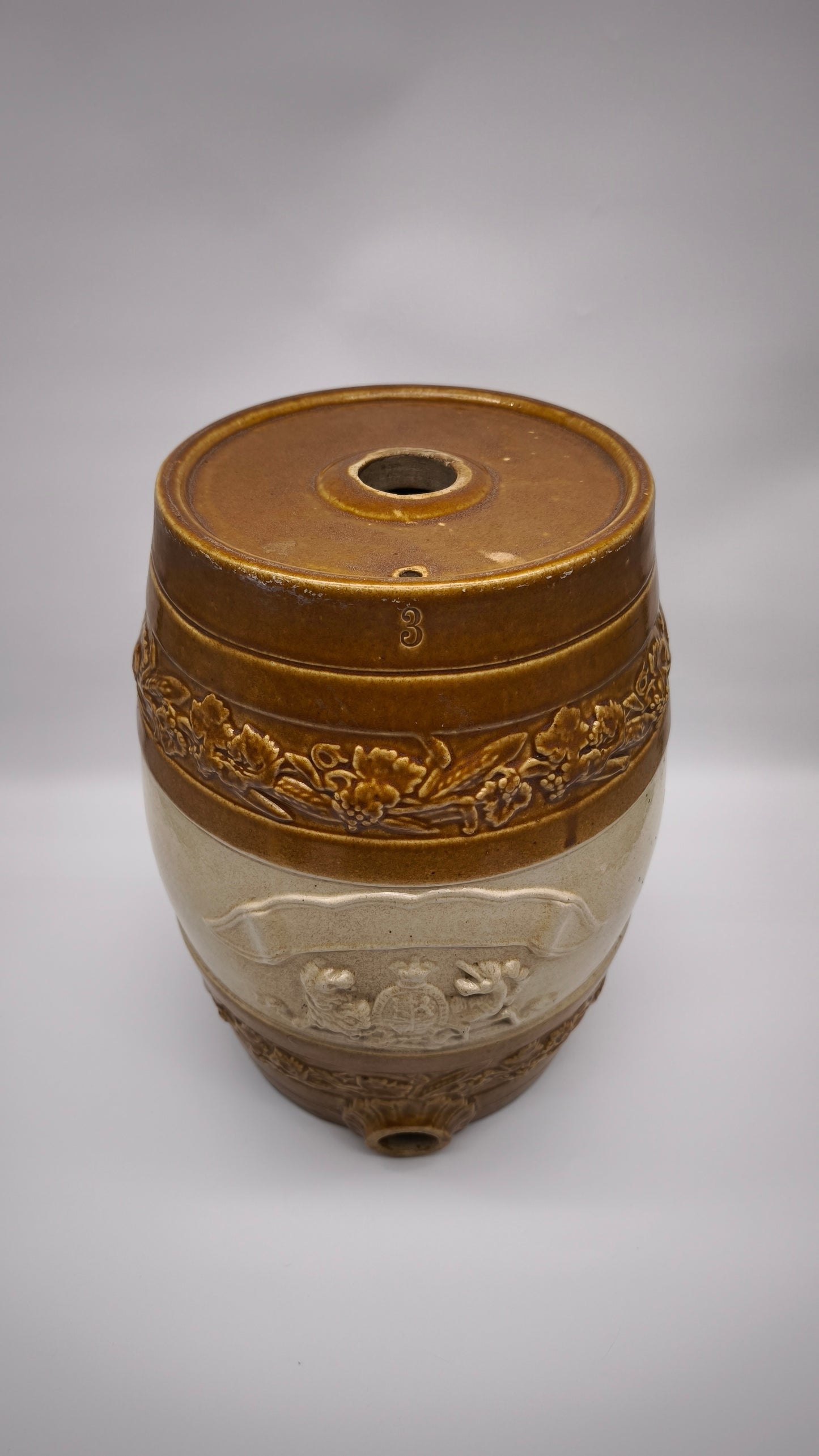 222 Fiasco in terracotta Port Dundas Glasgow Pottery