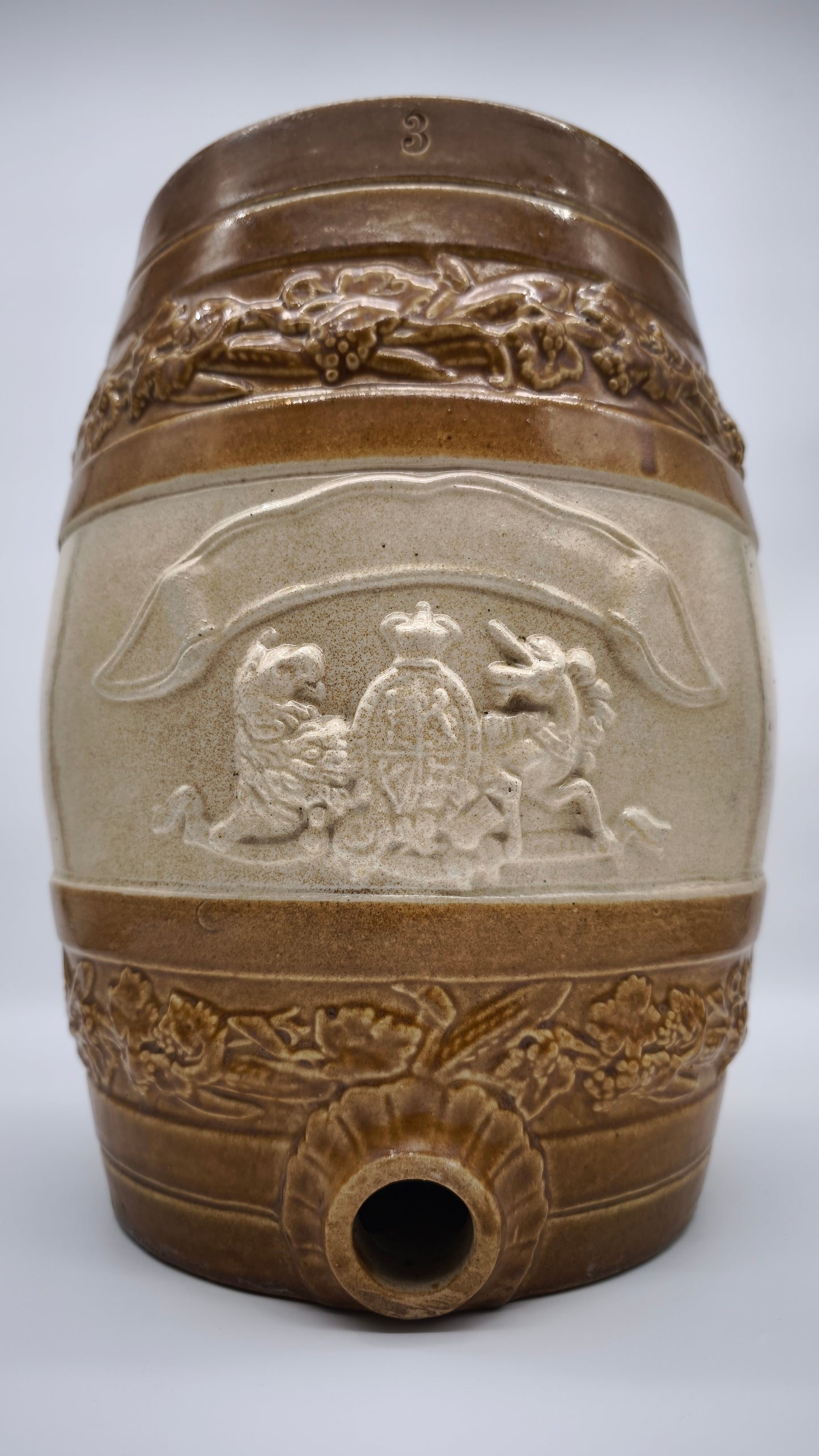 222 Fiasco in terracotta Port Dundas Glasgow Pottery