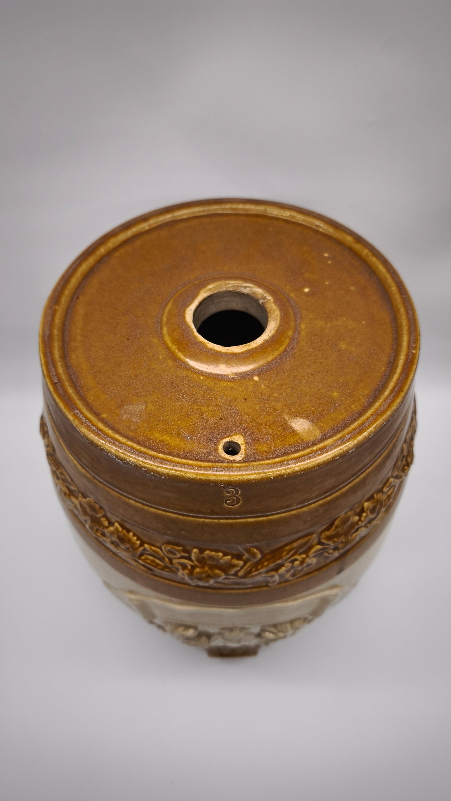 222 Fiasco in terracotta Port Dundas Glasgow Pottery