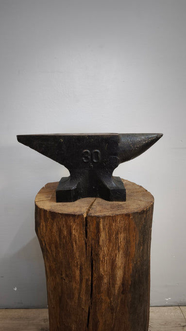 91973 Incudine 30 kili su ceppo in legno