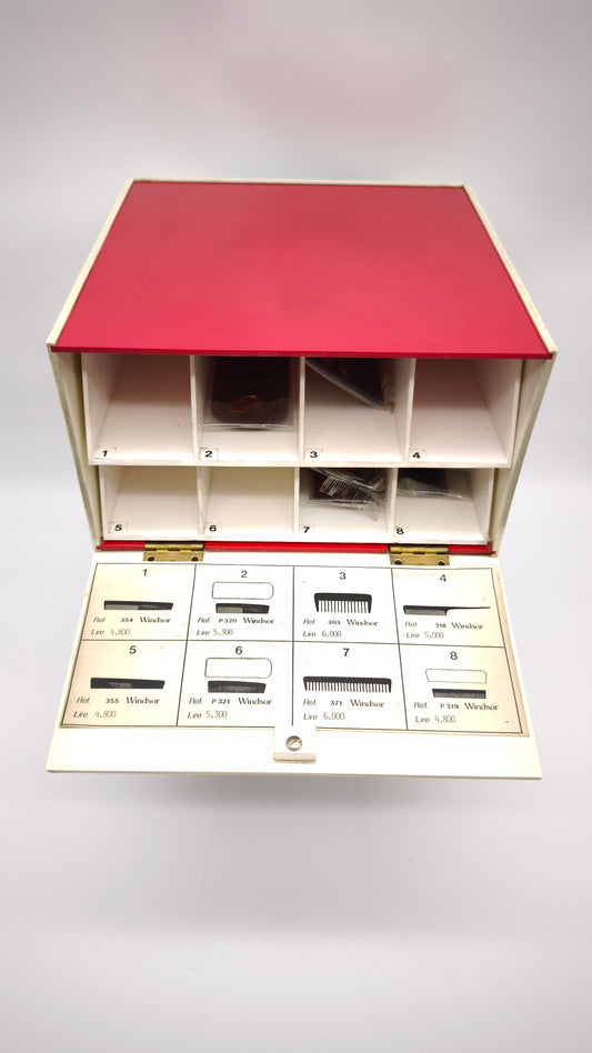 70545 Espositore vintage per pettini Windsor