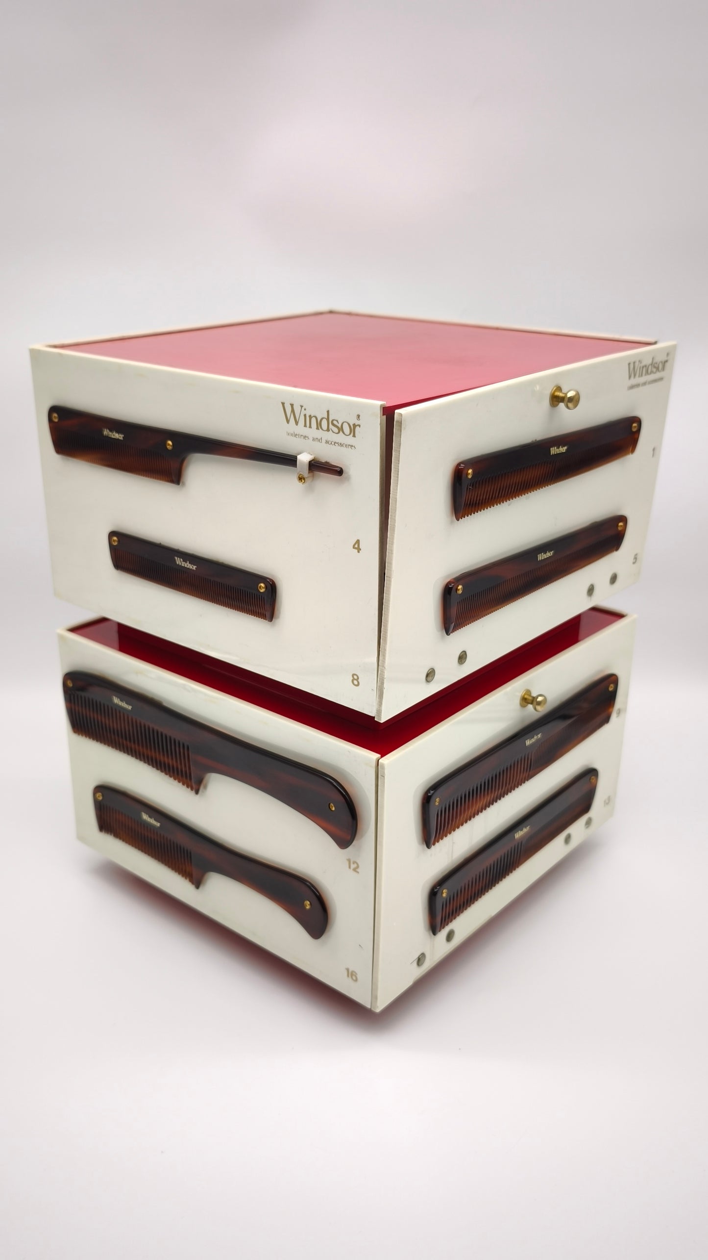 70545 Espositore vintage per pettini Windsor
