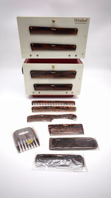 70545 Espositore vintage per pettini Windsor