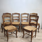 92025 Set n 6 sedie in stile provenzale