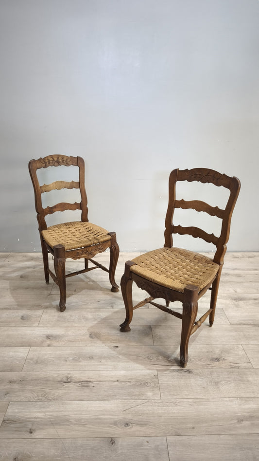 92025 Set n 6 sedie in stile provenzale