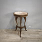 92027 Alzata in legno con piano in marmo