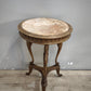 92027 Alzata in legno con piano in marmo