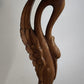 92027 Alzata in legno con piano in marmo