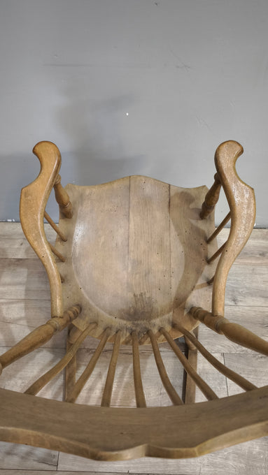 92054 Sedia a dondolo in stile country