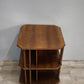 92056 Libreria inglese in legno con ruote