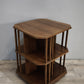 92056 Libreria inglese in legno con ruote