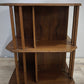 92056 Libreria inglese in legno con ruote