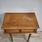 92058 Coppia di comodini in legno chiaro con gambe a spillo