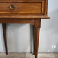 92058 Coppia di comodini in legno chiaro con gambe a spillo