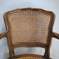 92055 Poltroncina in legno e paglia di Vienna