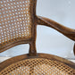 92055 Poltroncina in legno e paglia di Vienna