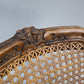 92055 Poltroncina in legno e paglia di Vienna